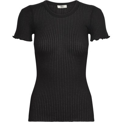 RM By Rosemunde Rmwbaku Viscose Ss Top XL BLACK XL RM By Rosemunde Rmwbaku Viscose Ss Top XL BLACK XL