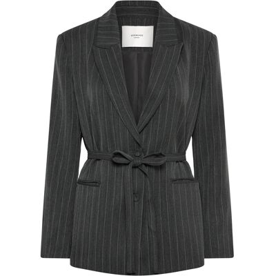 Rosemunde Rwpin Ls Blazer 42 GREY PINSTRIPE 42 Rosemunde Rwpin Ls Blazer 42 GREY PINSTRIPE 42