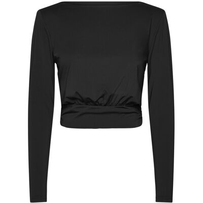 Rosemunde Rwbillie Ls O-Neck T-Shirt 34 BLACK 34 Rosemunde Rwbillie Ls O-Neck T-Shirt 34 BLACK 34