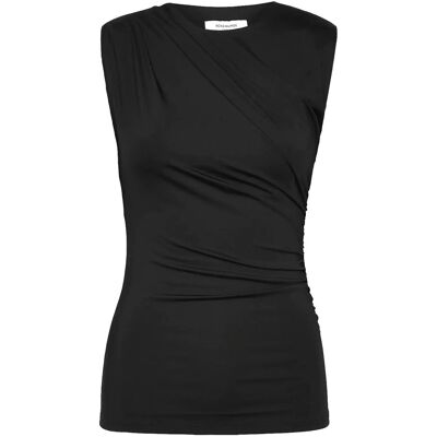 Rosemunde Rwbillie Sl Drape Top 34 BLACK 34 Rosemunde Rwbillie Sl Drape Top 34 BLACK 34