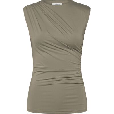 Rosemunde Rwbillie Sl Drape Top 40 DRIED SAGE 40 Rosemunde Rwbillie Sl Drape Top 40 DRIED SAGE 40