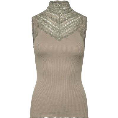 Rosemunde Rwbenita Silk Sl Turtleneck Lace Top S LAUREL OAK S Rosemunde Rwbenita Silk Sl Turtleneck Lace Top S LAUREL OAK S