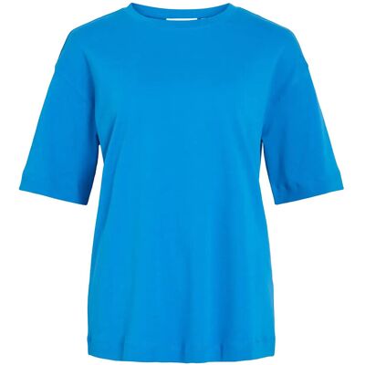 ROUGE EDIT Rounima 2/4 O-Neck Oversized Tee L DIRECTOIRE BLUE L ROUGE EDIT Rounima 2/4 O-Neck Oversized Tee L DIRECTOIRE BLUE L