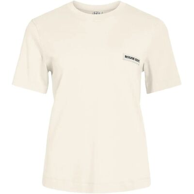 ROUGE EDIT Rousaras S/S O-Neck Tee/Pf/1 M BIRCH M ROUGE EDIT Rousaras S/S O-Neck Tee/Pf/1 M BIRCH M