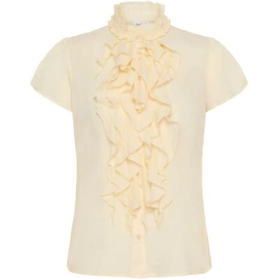 Saint Tropez Tillisz Ss Shirt S SEEDPEARL S Saint Tropez Tillisz Ss Shirt S SEEDPEARL S