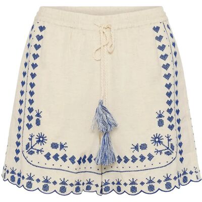 Saint Tropez Romellesz Shorts XS TURTLEDOVE XS Saint Tropez Romellesz Shorts XS TURTLEDOVE XS