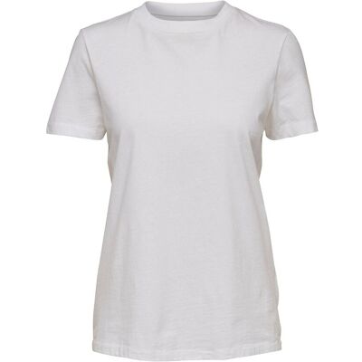 Selected Slfmy Perfect Ss Tee Box Cut B Noos XS BRIGHT WHITE XS Selected Slfmy Perfect Ss Tee Box Cut B Noos XS BRIGHT WHITE XS