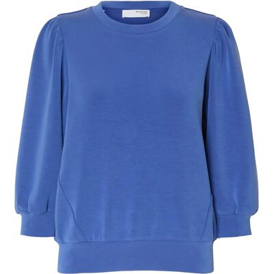 Selected Slwtenny 3/4 Sweat Top Noos S DAZZLING BLUE S Selected Slwtenny 3/4 Sweat Top Noos S DAZZLING BLUE S