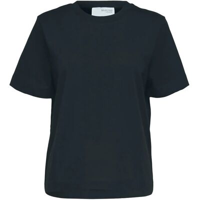 Selected Slwessential Ss Boxy Tee Noos XXL DARK SAPPHIRE XXL Selected Slwessential Ss Boxy Tee Noos XXL DARK SAPPHIRE XXL