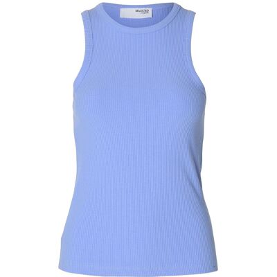Selected Slwanna O-Neck Tank Top Noos XL CORNFLOWER BLUE XL Selected Slwanna O-Neck Tank Top Noos XL CORNFLOWER BLUE XL