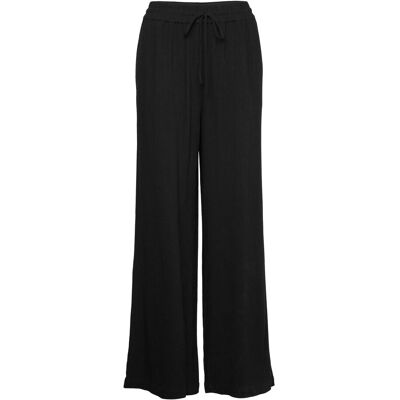 Selected Slwviva-Gulia Hw Long Sun Pant Noos 40 BLACK 40 Selected Slwviva-Gulia Hw Long Sun Pant Noos 40 BLACK 40