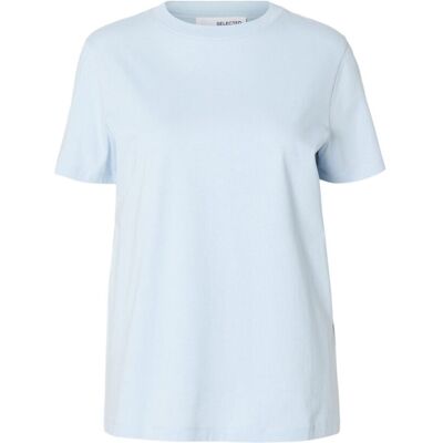 Selected Slwmyessential Ss O-Neck Tee Noos XXL CASHMERE BLUE XXL Selected Slwmyessential Ss O-Neck Tee Noos XXL CASHMERE BLUE XXL