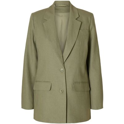 Selected Slftania-Rita Ls Relaxed Blazer Noos 36 VETIVER 36 Selected Slftania-Rita Ls Relaxed Blazer Noos 36 VETIVER 36
