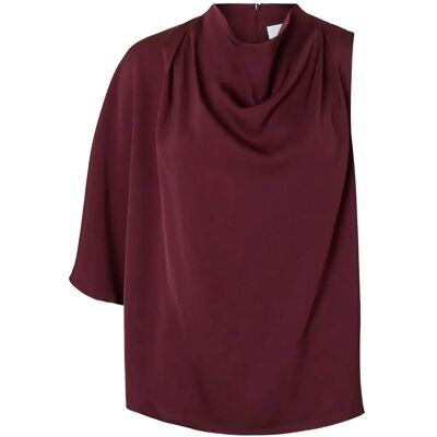 Selected Slflaurina One Shoulder Cowl Top B 36 FIG 36 Selected Slflaurina One Shoulder Cowl Top B 36 FIG 36