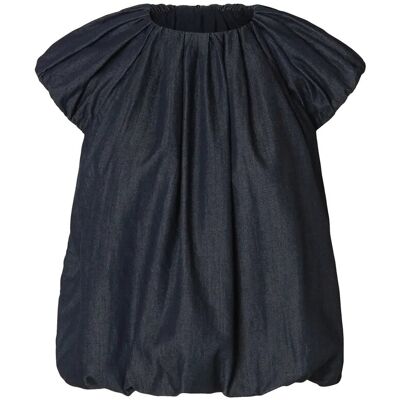 Selected Slfrillo Cap Sleeve Denim Top 40 DARK BLUE DENIM 40 Selected Slfrillo Cap Sleeve Denim Top 40 DARK BLUE DENIM 40