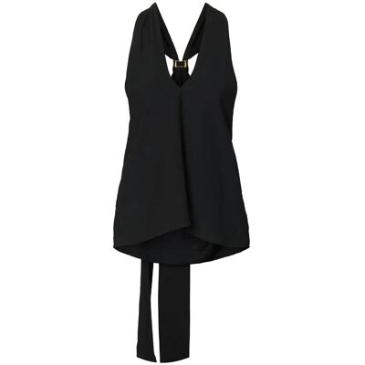 Selected Slflisa Sl Halterneck Top B 38 BLACK 38 Selected Slflisa Sl Halterneck Top B 38 BLACK 38