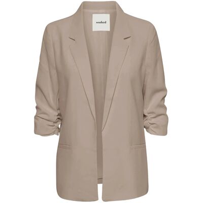 Soaked Slshirley Blazer XL BRINDLE XL Soaked Slshirley Blazer XL BRINDLE XL