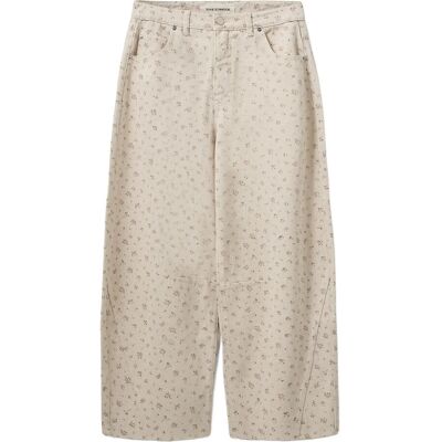 Sofie Schnoor Tomarsw Cropped Barrel Jeans 42 ROSE FLOWER 42 Sofie Schnoor Tomarsw Cropped Barrel Jeans 42 ROSE FLOWER 42