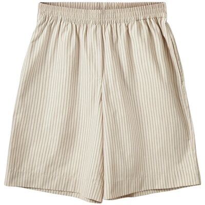 Sofie Schnoor Blairsw Striped Bermuda Shorts 40 OFF WHITE / BLACK STRIPE 40 Sofie Schnoor Blairsw Striped Bermuda Shorts 40 OFF WHITE / BLACK STRIPE 40