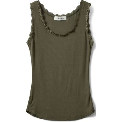 Sofie Schnoor Ulrikkesw Top XL ARMY GREEN XL Sofie Schnoor Ulrikkesw Top XL ARMY GREEN XL