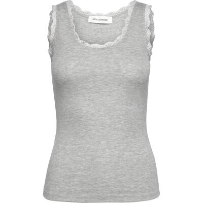 Sofie Schnoor Ulrikkesw Top XL GREY MEL XL Sofie Schnoor Ulrikkesw Top XL GREY MEL XL