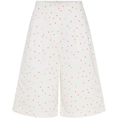 Stella Nova Heart Printed Shorts 36 HEARTS 36 Stella Nova Heart Printed Shorts 36 HEARTS 36