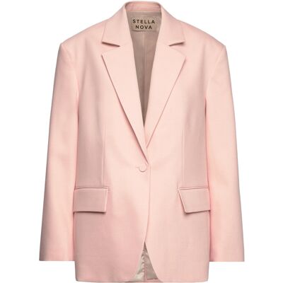 Stella Nova Oversized Blazer 42 PALE PINK 42 Stella Nova Oversized Blazer 42 PALE PINK 42