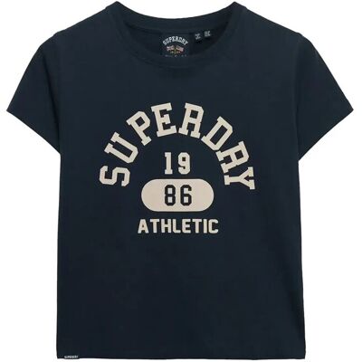 Superdry Ath Graphic Fitted Tee 44 ECLIPSE NAVY 44 Superdry Ath Graphic Fitted Tee 44 ECLIPSE NAVY 44