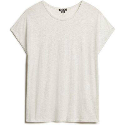 Superdry Studios Loose Tee 36 STARLIGHT GREY MARL 36 Superdry Studios Loose Tee 36 STARLIGHT GREY MARL 36