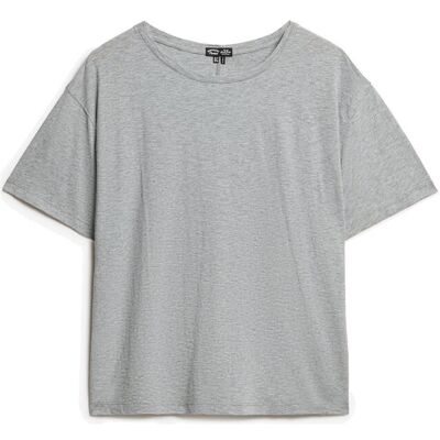 Superdry Studios Dropped Shoulder Tee 40 SMOKE GREY MARL 40 Superdry Studios Dropped Shoulder Tee 40 SMOKE GREY MARL 40