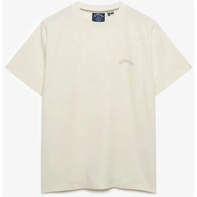 Superdry Essential Logo Loose Tee 10 DESERT BONE OFF WHITE 10 Superdry Essential Logo Loose Tee 10 DESERT BONE OFF WHITE 10