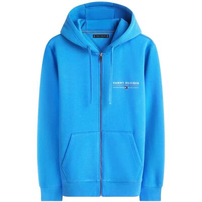 Tommy Hilfiger Brand Love Tr Lockup Fz Hoody M BLUE ORBIT M Tommy Hilfiger Brand Love Tr Lockup Fz Hoody M BLUE ORBIT M