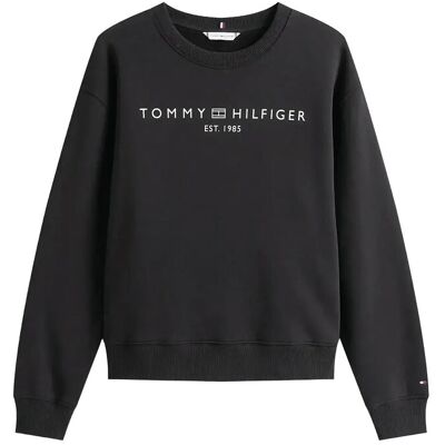 Tommy Hilfiger Mdrn Reg Corp Logo C-Nk Swtshrt L BLACK L Tommy Hilfiger Mdrn Reg Corp Logo C-Nk Swtshrt L BLACK L