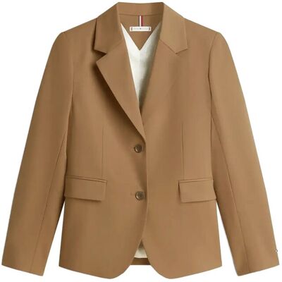 Tommy Hilfiger Timeless Wool Reg Strt Sb Blazer 46 NORDIC TAUPE 46 Tommy Hilfiger Timeless Wool Reg Strt Sb Blazer 46 NORDIC TAUPE 46