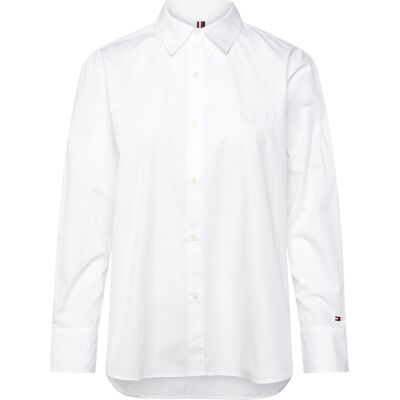 Tommy Hilfiger Cotton Easy Shirt 36 TH OPTIC WHITE 36 Tommy Hilfiger Cotton Easy Shirt 36 TH OPTIC WHITE 36