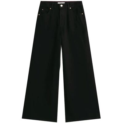 Tommy Hilfiger Dnm Black 70S Wide Leg Hw 30 x 32 BLACK 30 x 32 Tommy Hilfiger Dnm Black 70S Wide Leg Hw 30 x 32 BLACK 30 x 32
