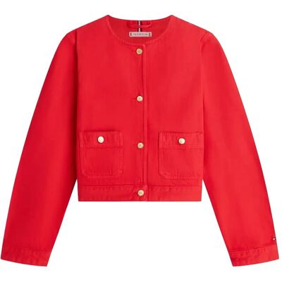 Tommy Hilfiger Dnm Clr Lady Jacket Ls 34 FIREWORKS 34 Tommy Hilfiger Dnm Clr Lady Jacket Ls 34 FIREWORKS 34