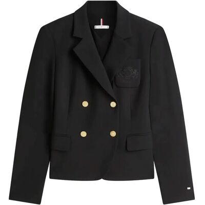 Tommy Hilfiger Punto Slim Db Blazer 44 BLACK 44 Tommy Hilfiger Punto Slim Db Blazer 44 BLACK 44