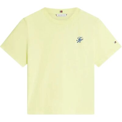 Tommy Hilfiger Th Script Reg C-Nk Ss Tee XS FADED FLURO XS Tommy Hilfiger Th Script Reg C-Nk Ss Tee XS FADED FLURO XS