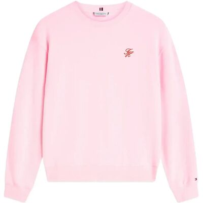 Tommy Hilfiger Th Script Reg Sweatshirt L CLASSIC PINK L Tommy Hilfiger Th Script Reg Sweatshirt L CLASSIC PINK L