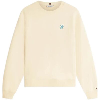 Tommy Hilfiger Th Script Reg Sweatshirt S COUNTRY IVORY S Tommy Hilfiger Th Script Reg Sweatshirt S COUNTRY IVORY S