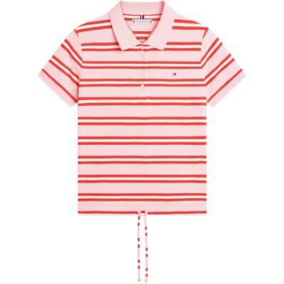 Tommy Hilfiger Multistripe Modern Ss Polo M PREPPY STRIPE BONITA PINK FIREWORKS M Tommy Hilfiger Multistripe Modern Ss Polo M PREPPY STRIPE BONITA PINK FIREWORKS M