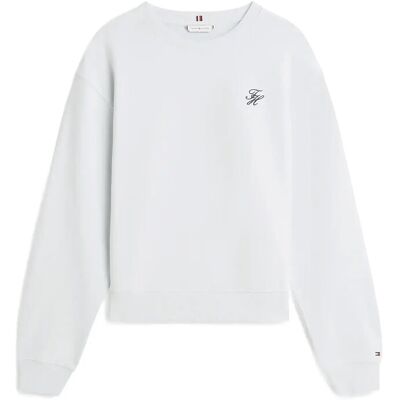 Tommy Hilfiger Th Script Reg Terry Swtshrt L MORNING SKY BLUE L Tommy Hilfiger Th Script Reg Terry Swtshrt L MORNING SKY BLUE L