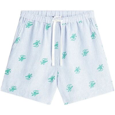 Tommy Hilfiger Swimshop Linen Short Aop M SCRIPT ITHACA BLUE SPELL M Tommy Hilfiger Swimshop Linen Short Aop M SCRIPT ITHACA BLUE SPELL M