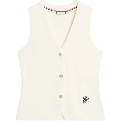 Tommy Hilfiger Co Full Needle Slim Vest M CALICO M Tommy Hilfiger Co Full Needle Slim Vest M CALICO M