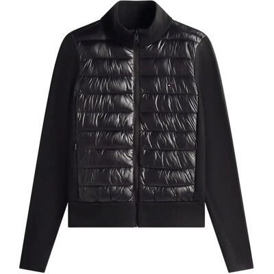 Tommy Hilfiger Lw Knit Mix Padded Jacket M BLACK M Tommy Hilfiger Lw Knit Mix Padded Jacket M BLACK M