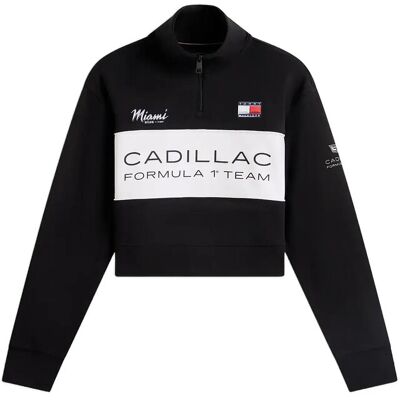 Tommy Hilfiger Th X Cf1 Miami Half Zip M BLACK STONE GREY WHITE M Tommy Hilfiger Th X Cf1 Miami Half Zip M BLACK STONE GREY WHITE M