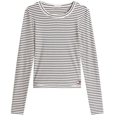 Tommy Hilfiger Print Ls Rib T-Shirt S MINI BRETTON STP DES SKY S Tommy Hilfiger Print Ls Rib T-Shirt S MINI BRETTON STP DES SKY S