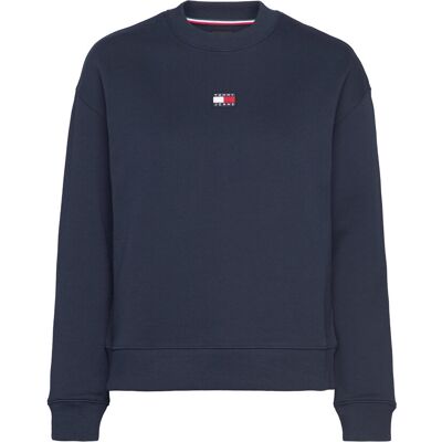 Tommy Jeans Tjw Bxy Badge Crew Ext XL DARK NIGHT NAVY XL Tommy Jeans Tjw Bxy Badge Crew Ext XL DARK NIGHT NAVY XL