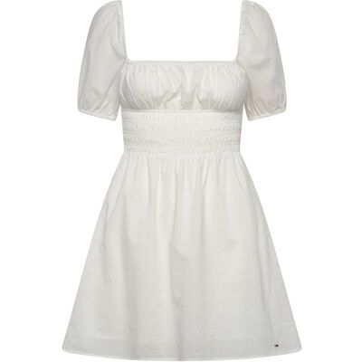 Tommy Jeans Tjw Cotton Voile Mini Dress Ext XL ECRU XL Tommy Jeans Tjw Cotton Voile Mini Dress Ext XL ECRU XL